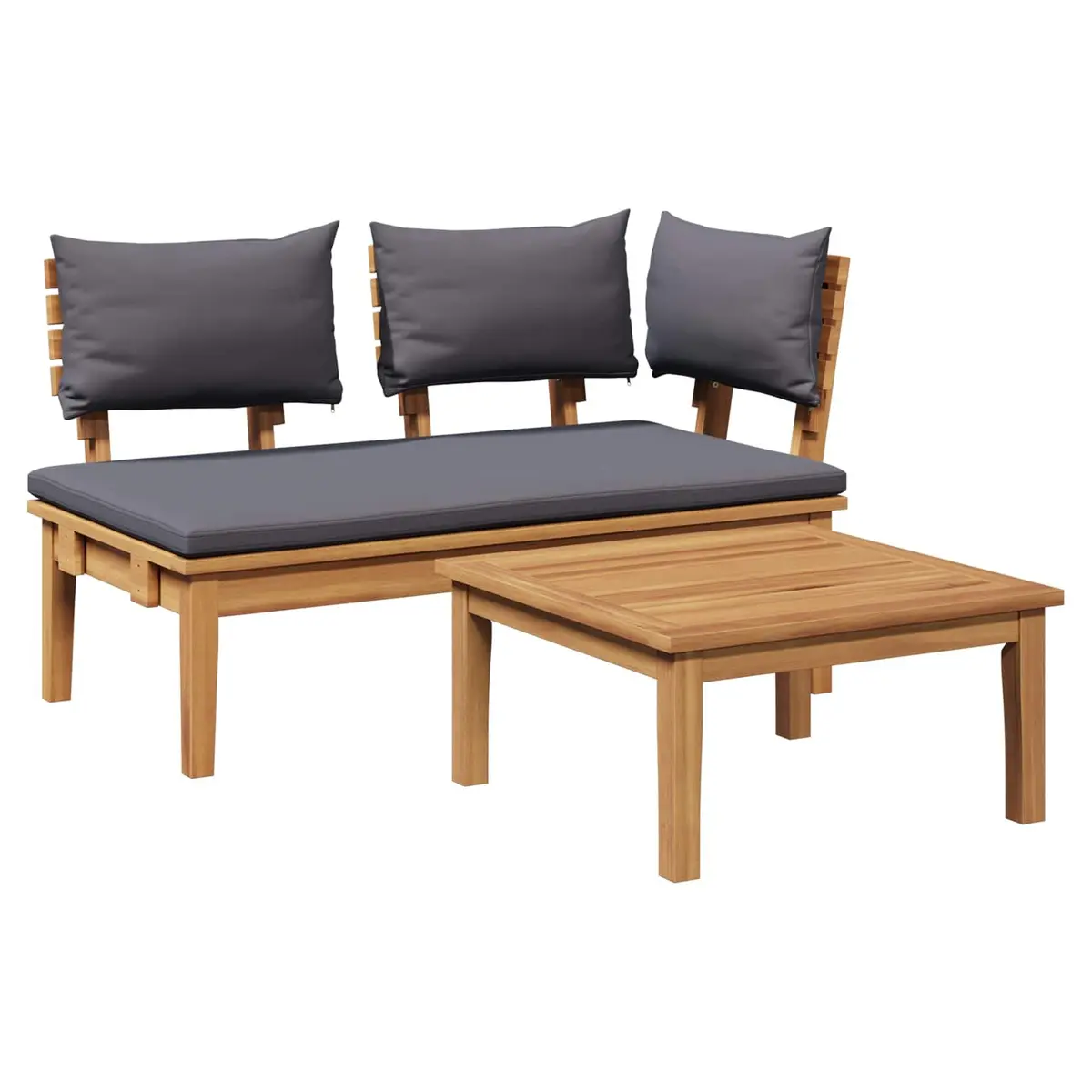 Garden Bench and Table Set