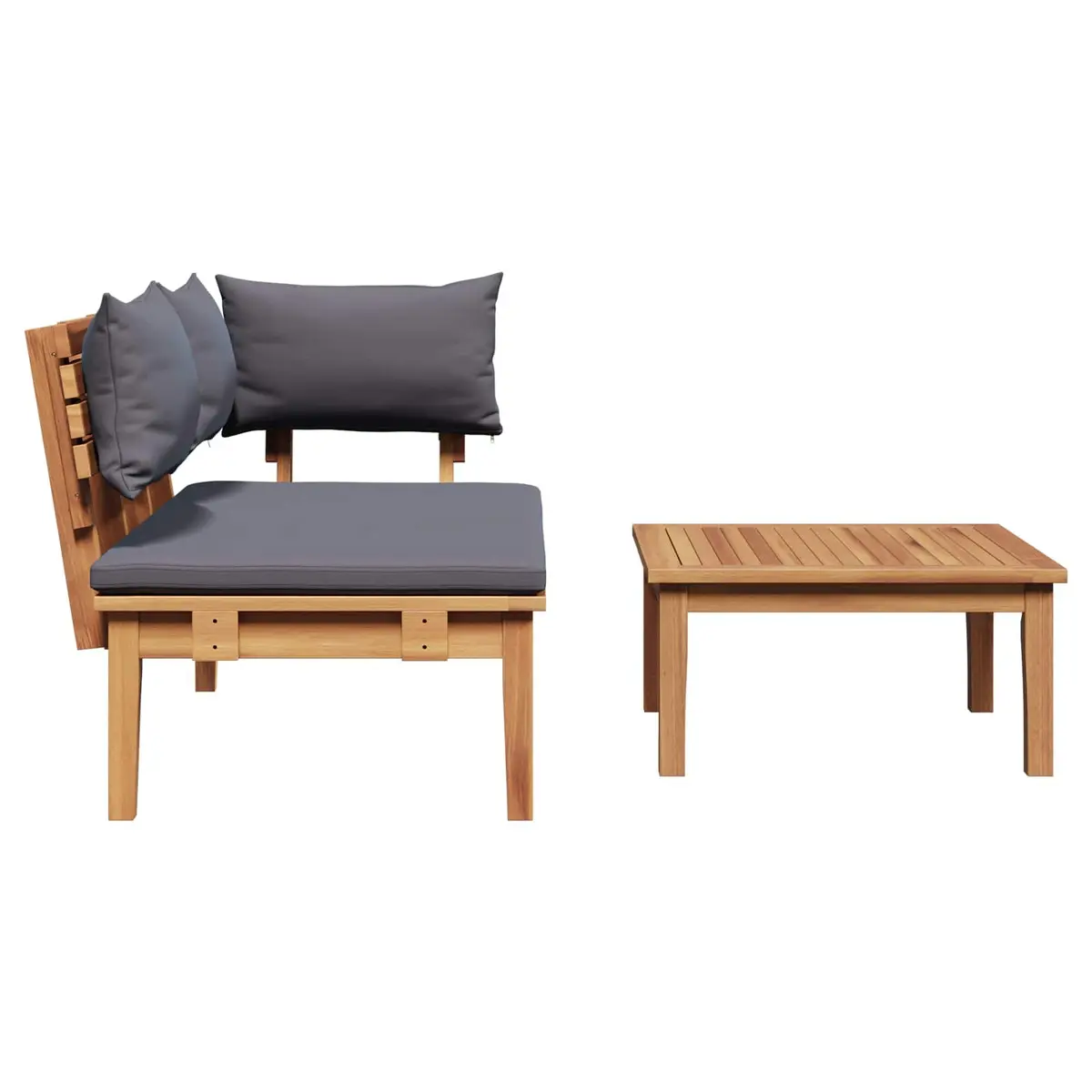 Garden Bench and Table Set