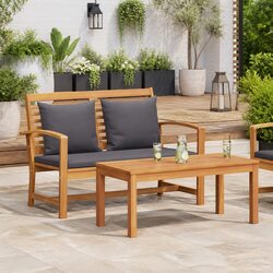 Your Friendly Outdoor Bench: Solid Teak Wood