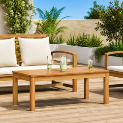 Your Perfect Outdoor Table: Solid Teak Wood Design