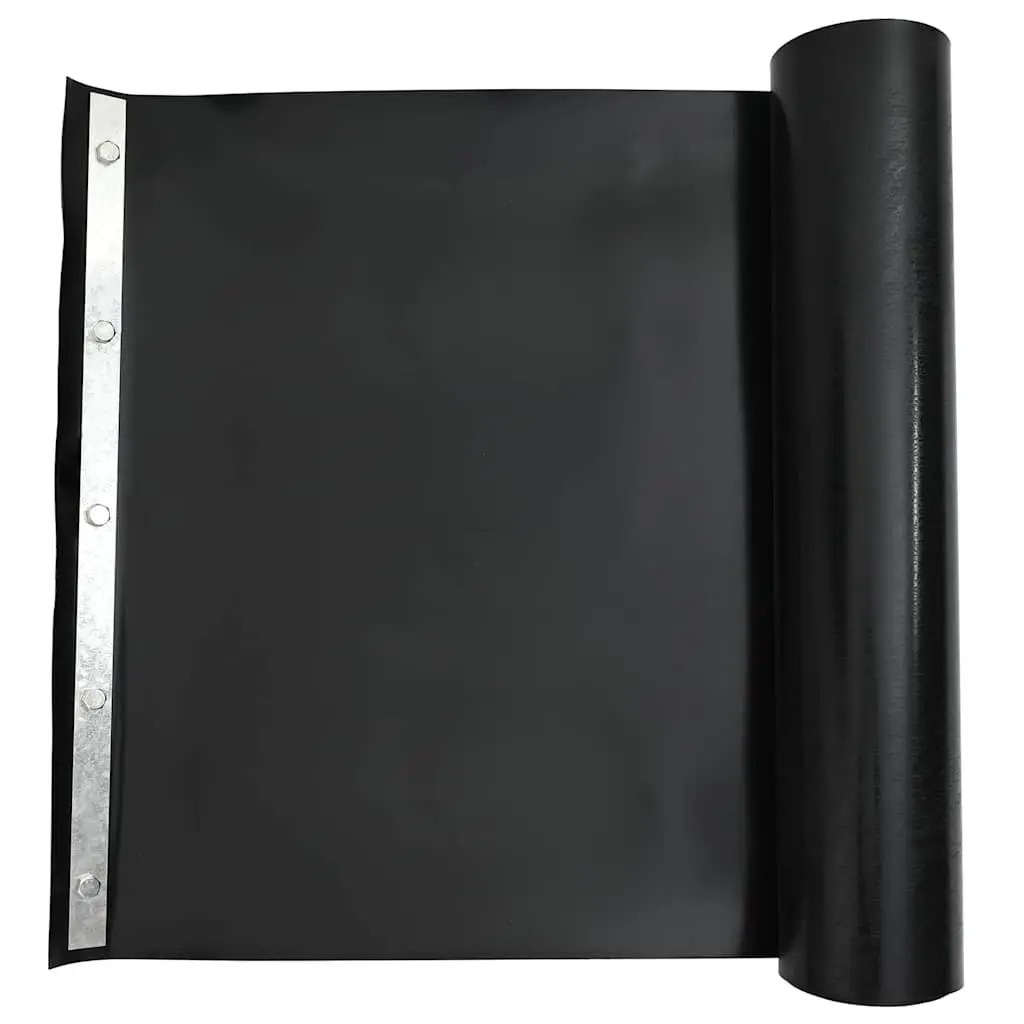 Root Barrier Polyethylene Matte Black 0.7 x 15 m Garden Landscape Weed Control Mat