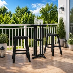 You’ll Love This Outdoor Round Bar Table - 55x55x107cm