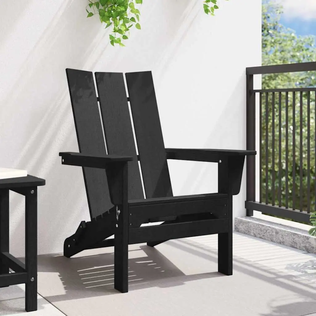 Folding Adirondack Chair for Outdoor Relaxation