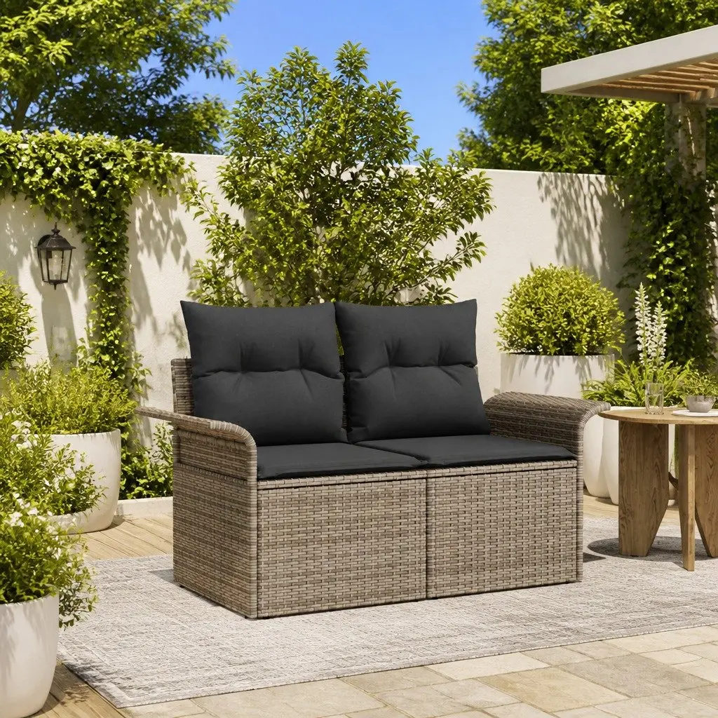 Outdoor Garden Sofa with Cushion