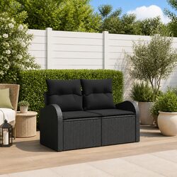 Your New Favorite Outdoor Seating: Black Garden Sofa