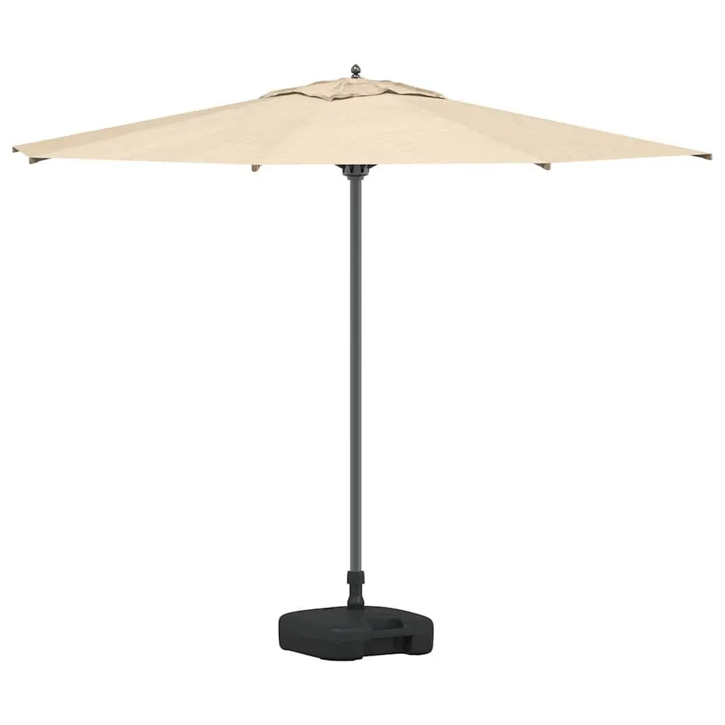 Parasol Base Rectangular Black Outdoor Umbrella Stand Sturdy 45 x 45 x 29.5 cm