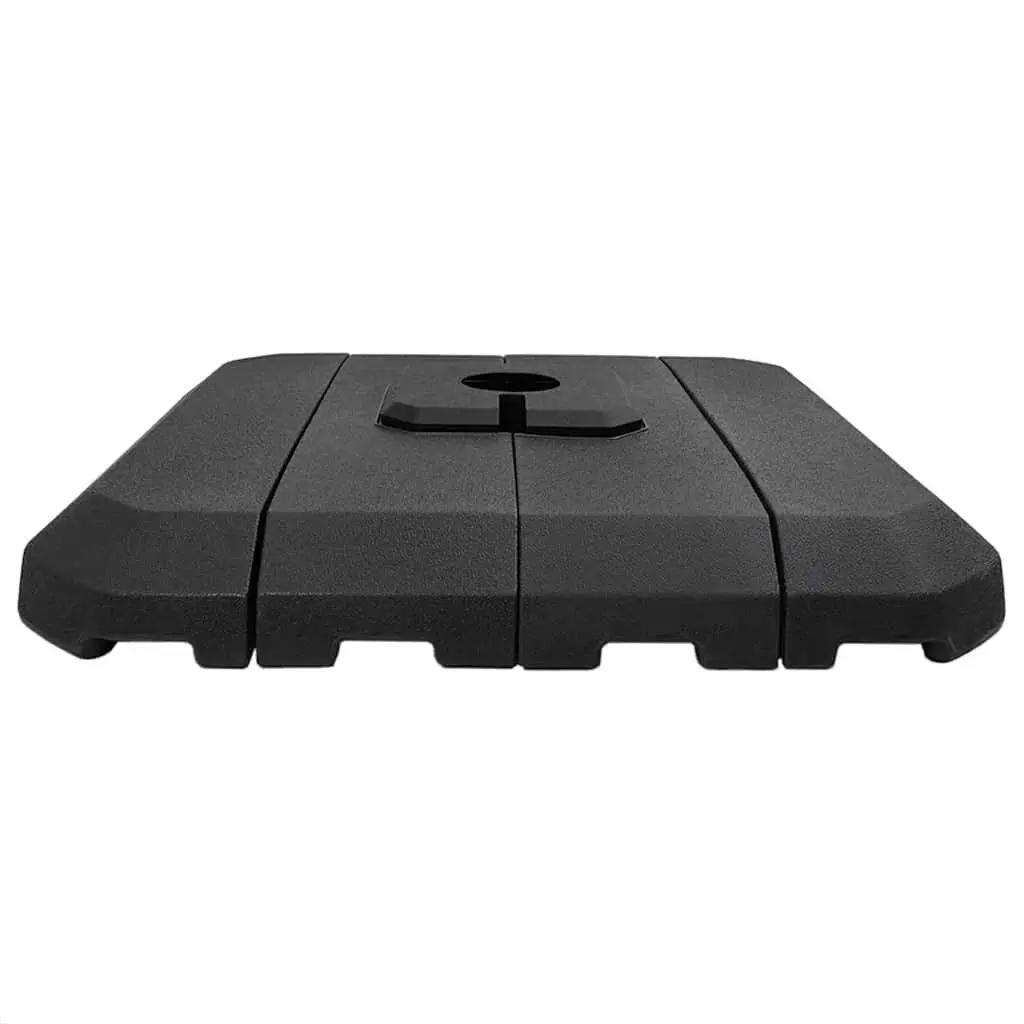 Cantilever Umbrella Base Black Outdoor Patio Garden Support Stand Modern Design