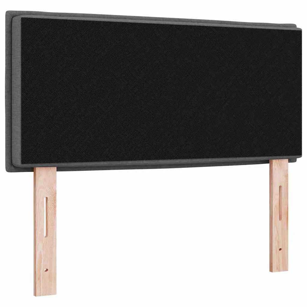 Headboard Height Adjustable Charcoal Fabric 100cm Modern Bedroom Furniture