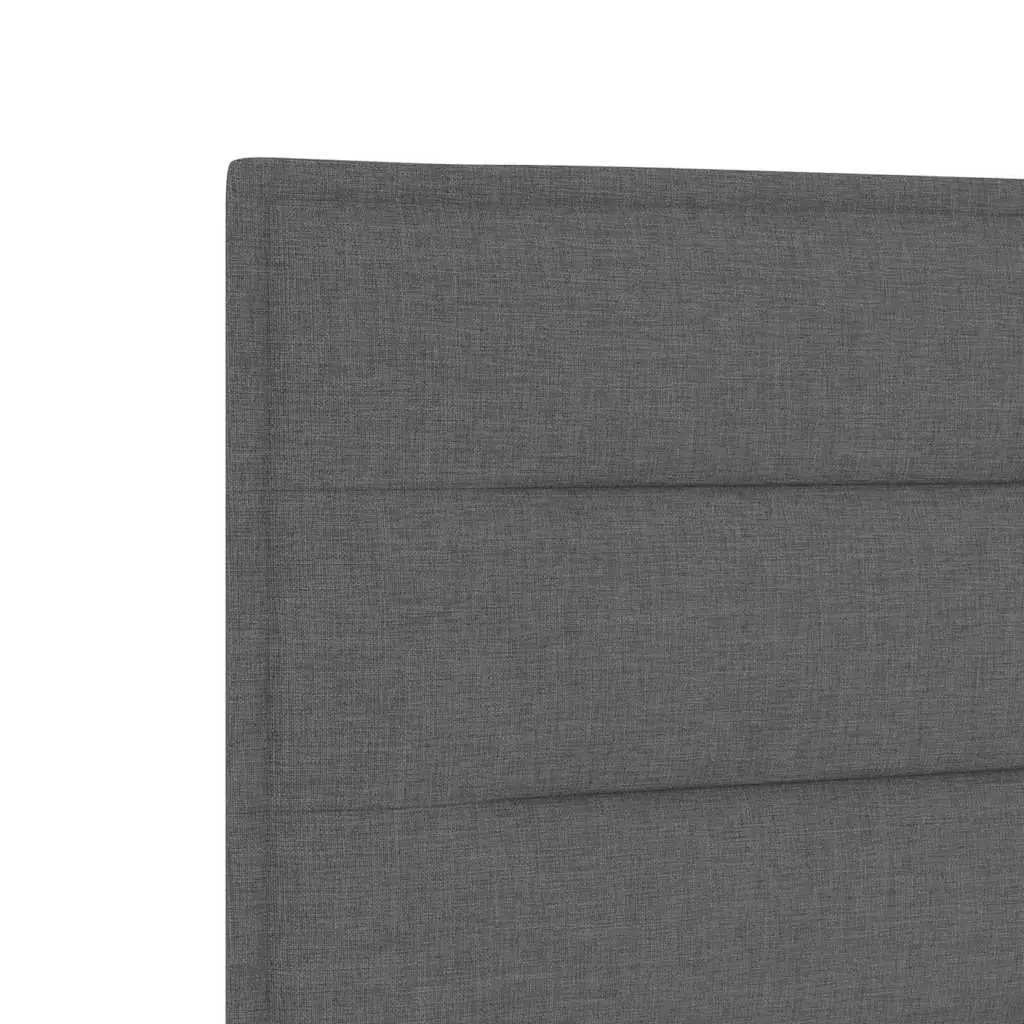 Headboard Height Adjustable Charcoal Fabric 100cm Modern Bedroom Furniture