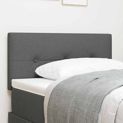 Your New Height-Adjustable Grey Fabric Headboard Awaits