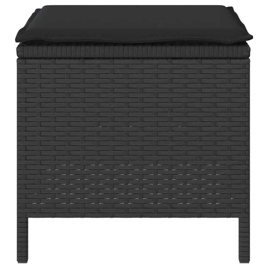 Outdoor Dining Set in Black