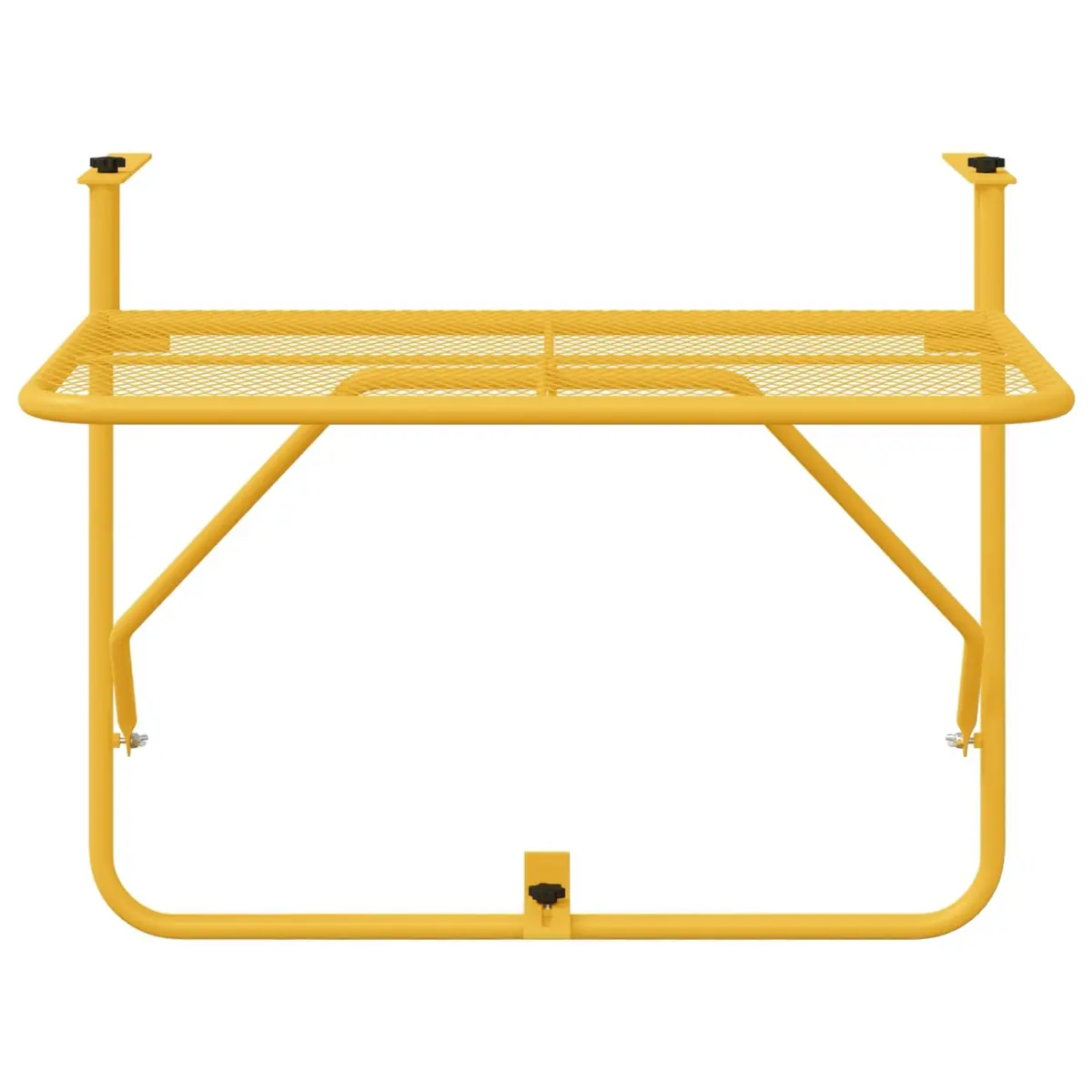 Hanging Balcony Table Foldable Outdoor Furniture Steel Garden Terrace Patio Desk