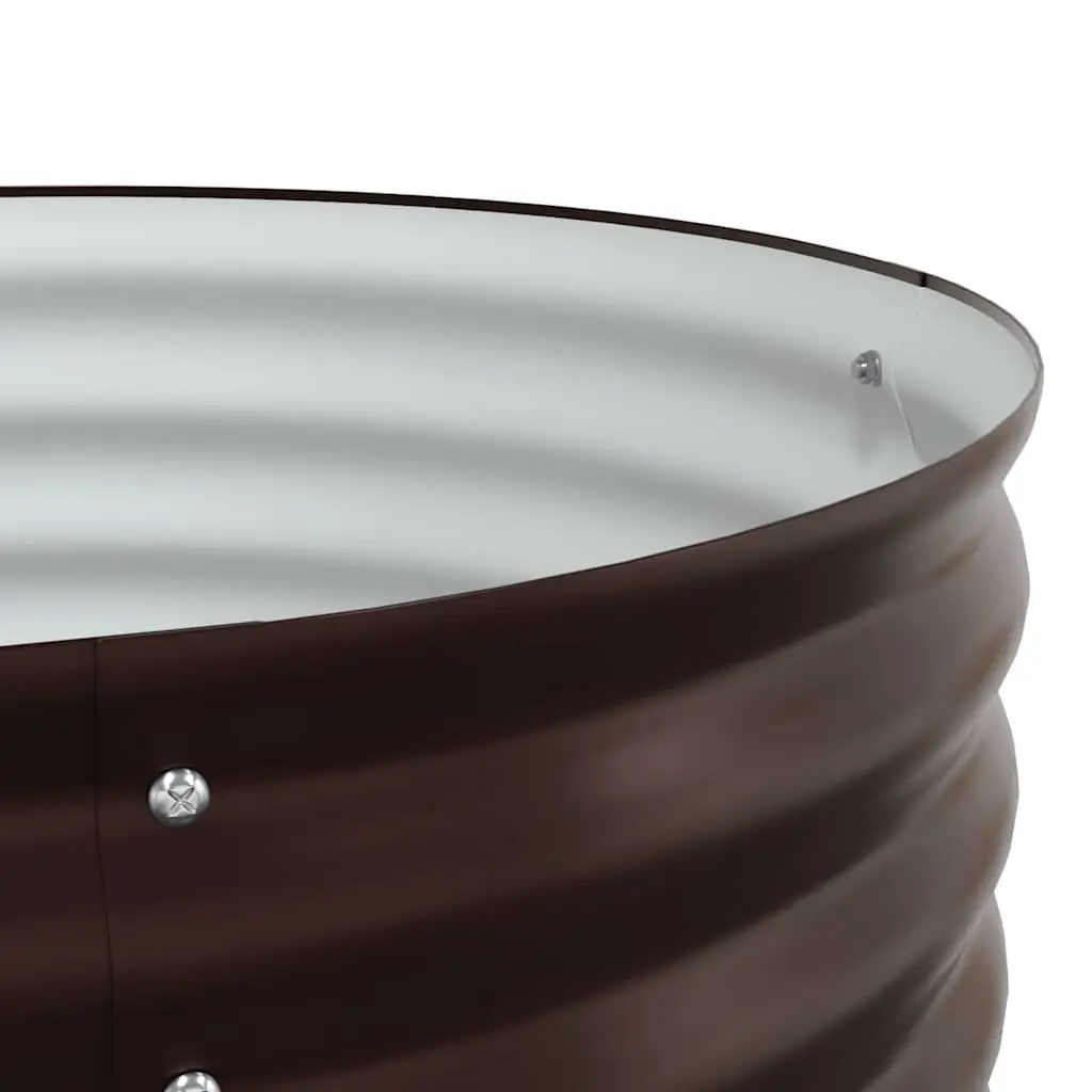 400x80x44cm Brown Raised Bed Planter