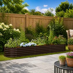 Create a Beautiful Garden with Raised Garden Bed 320x80x44cm