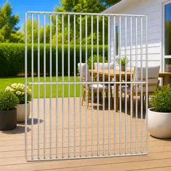 Outdoor Rectangular Grill Grate 45 x 40 cm - User-Friendly Design