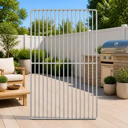 Your New Favorite 47 x 32.5 cm Grill Grate in Silver