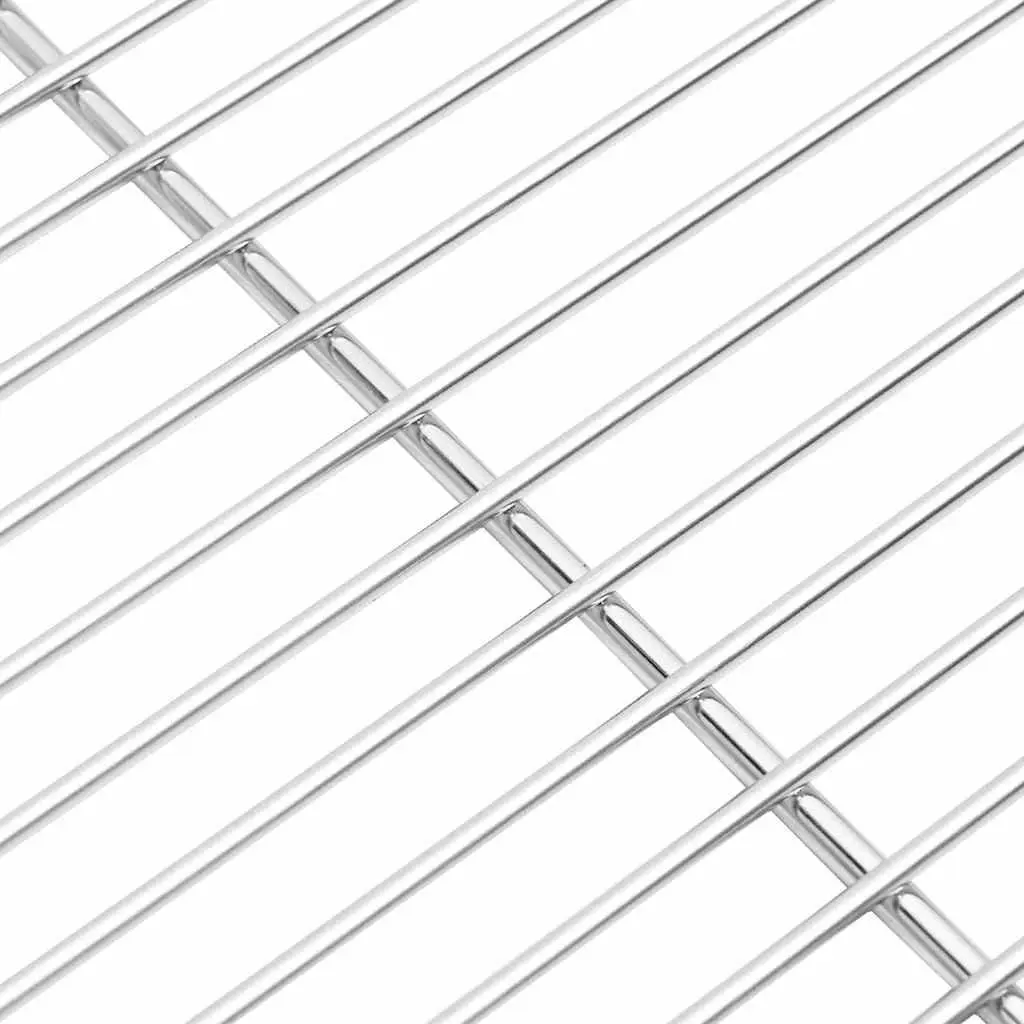 Stainless Steel Grill Grate Rectangular 50 x 35 cm