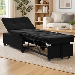 Your Friendly Black Sofa Bed - Comfortable & Stylish