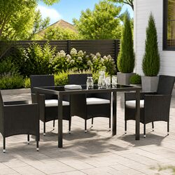 Your Outdoor Haven: Black Garden Table for Relaxation