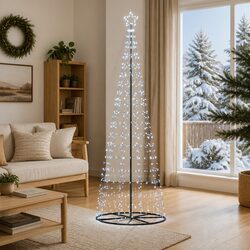 Your Friendly LED Christmas Tree for Cozy Spaces