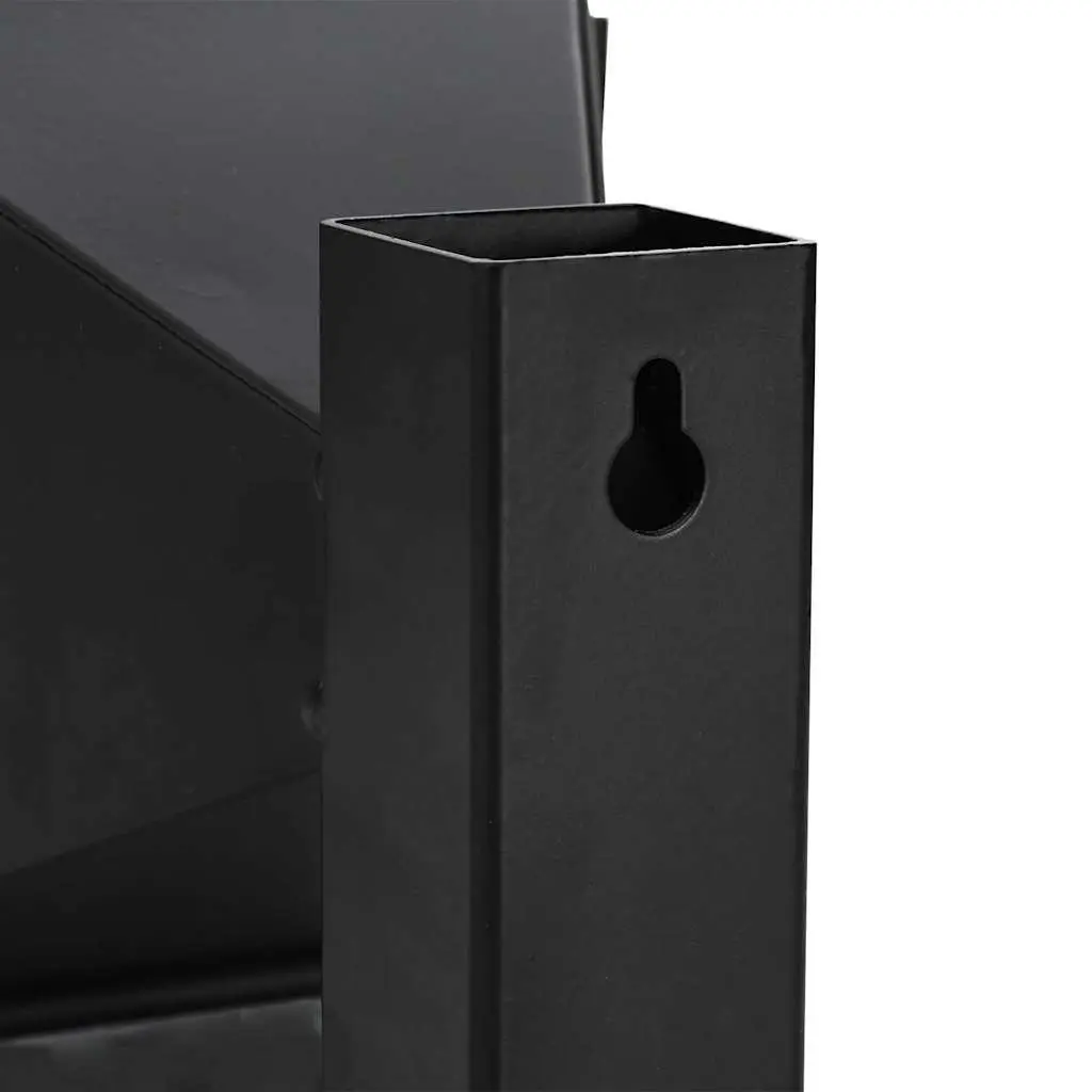 Pellet Trap Shooting Target Compact Black Steel Frame 17.5cm Indoor Outdoor