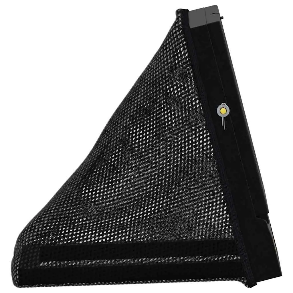 Airsoft Target Compact Durable Black Plastic for Indoor Outdoor Practice Accessory