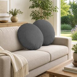 You’ll Love These Dark Grey Round Seat Cushions