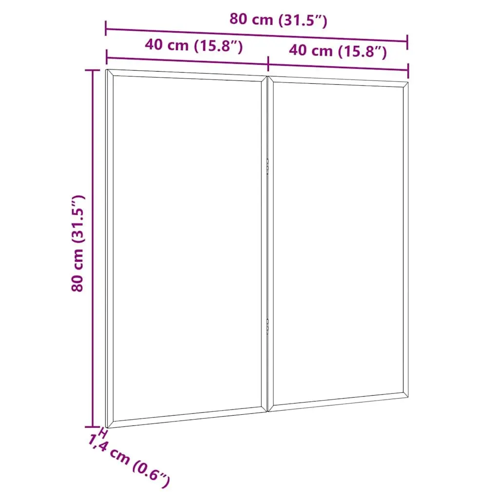 Folding Bulletin Board for Work