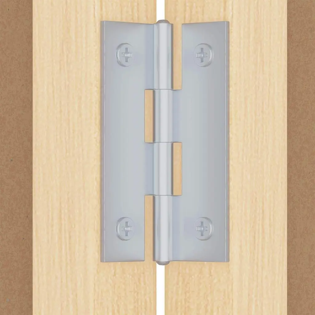 Folding Bulletin Board Solid Pine Wood White 100x100cm