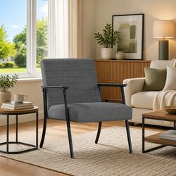 Your New Favorite Grey Armchair Awaits