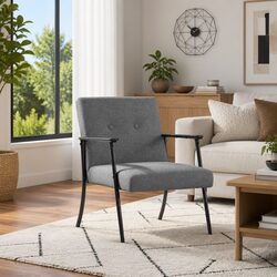 Your New Favorite Dark Grey Armchair for Relaxation