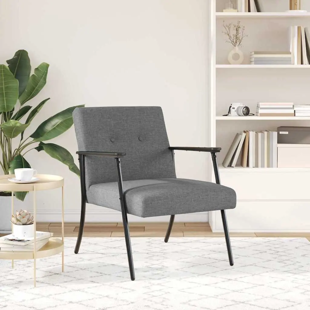 Dark Grey Armchair for Relaxation