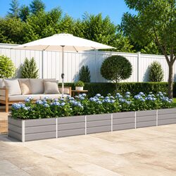 Modern Light Grey Planter for Your Home and Garden