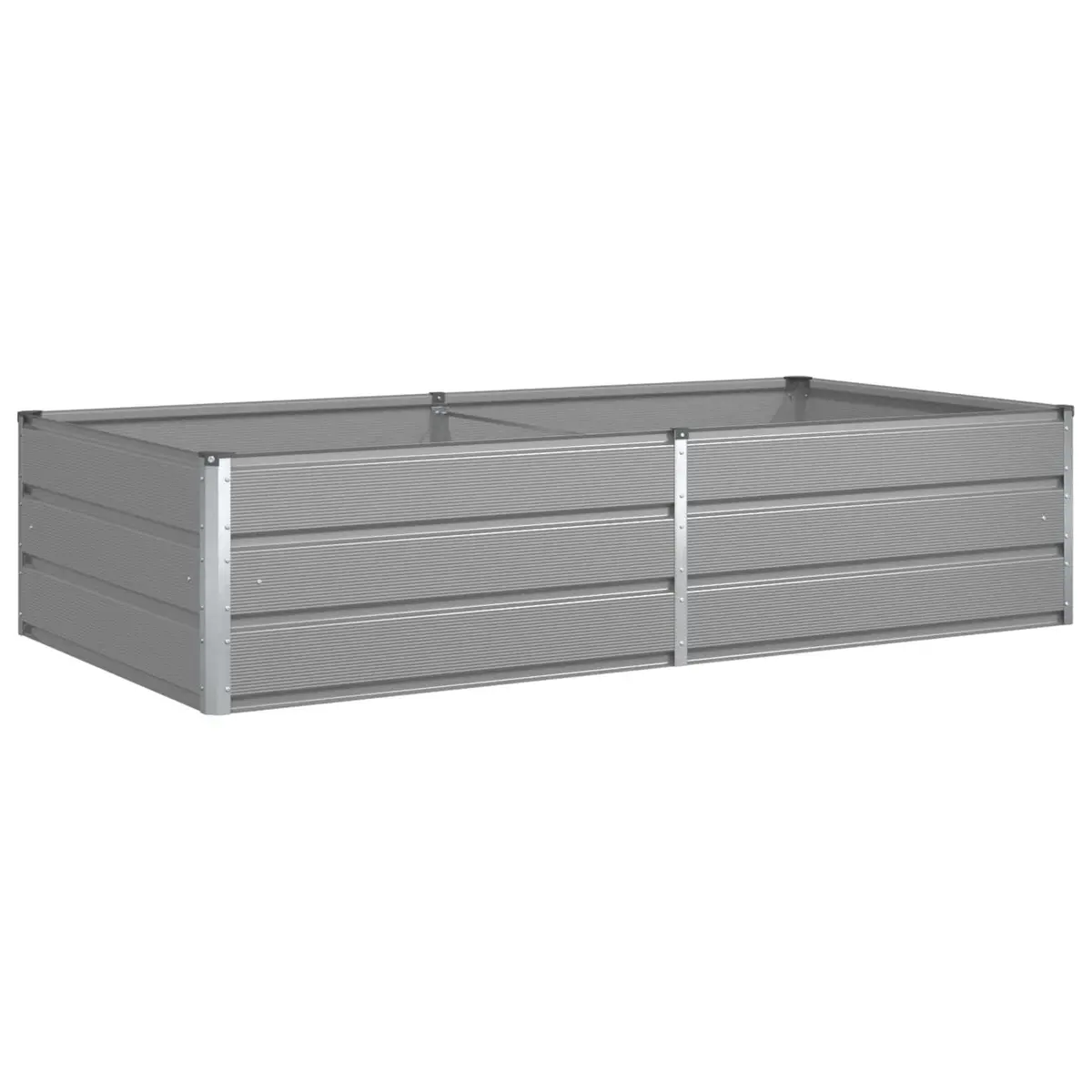 Light Grey Steel Planter