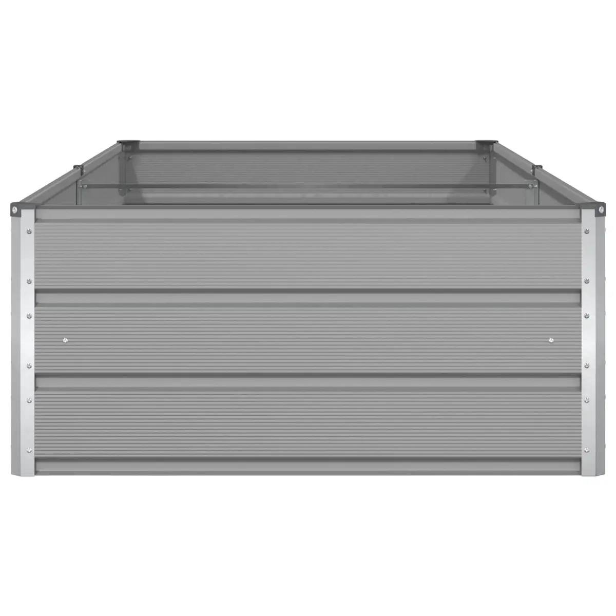 Light Grey Steel Planter