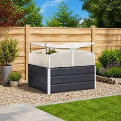 Your Perfect Galvanised Steel Planter 100x100x77cm