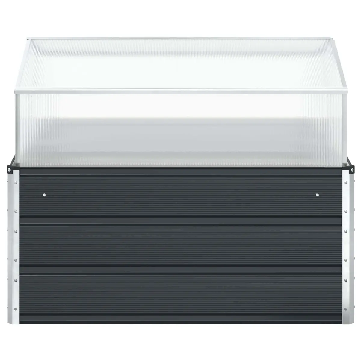 Galvanised Steel Planter 100x100x77cm