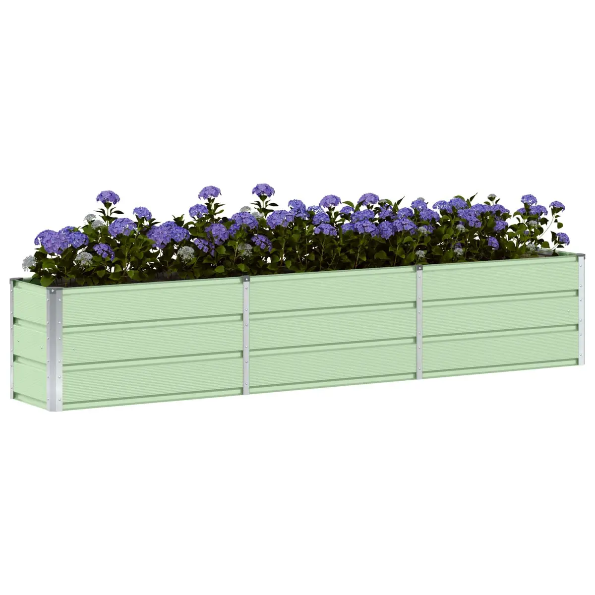 Steel Planter 240cm Green Garden Outdoor Indoor Patio Flower Plant Pot Container
