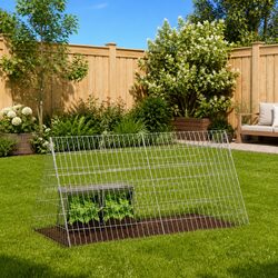 Friendly Outdoor Rabbit Hutch for Your Pets 110x55x55cm