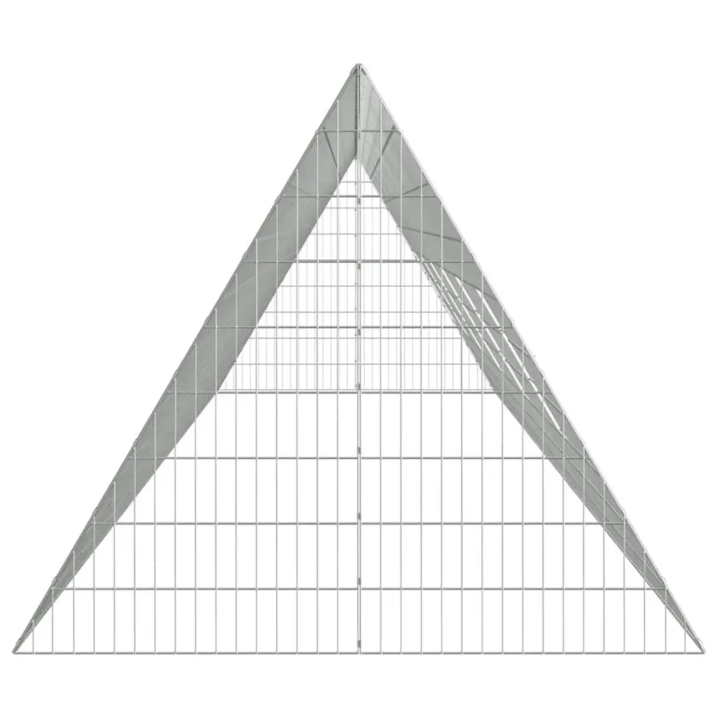 Rabbit Cage Galvanised Steel Outdoor Enclosure 650x100x85cm