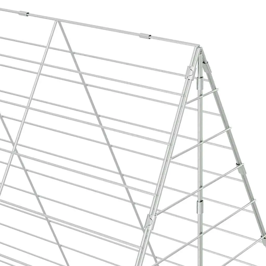 Small Animal Outdoor Cage Galvanised Steel 300x100x210cm