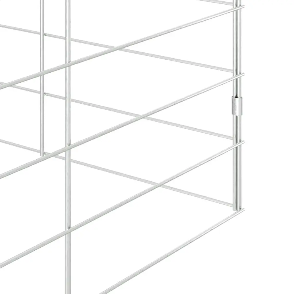 Small Animal Outdoor Cage Galvanised Steel 300x100x210cm
