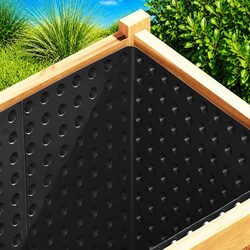 Dimpled Drainage Sheet Black 0.5 x 20 m HDPE Garden Terrace Landscaping Water