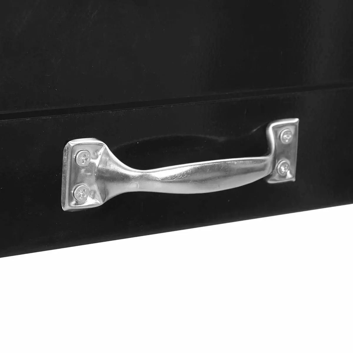 Workbench Black Engineered Wood Metal Frame 80 x 40 x 91 cm