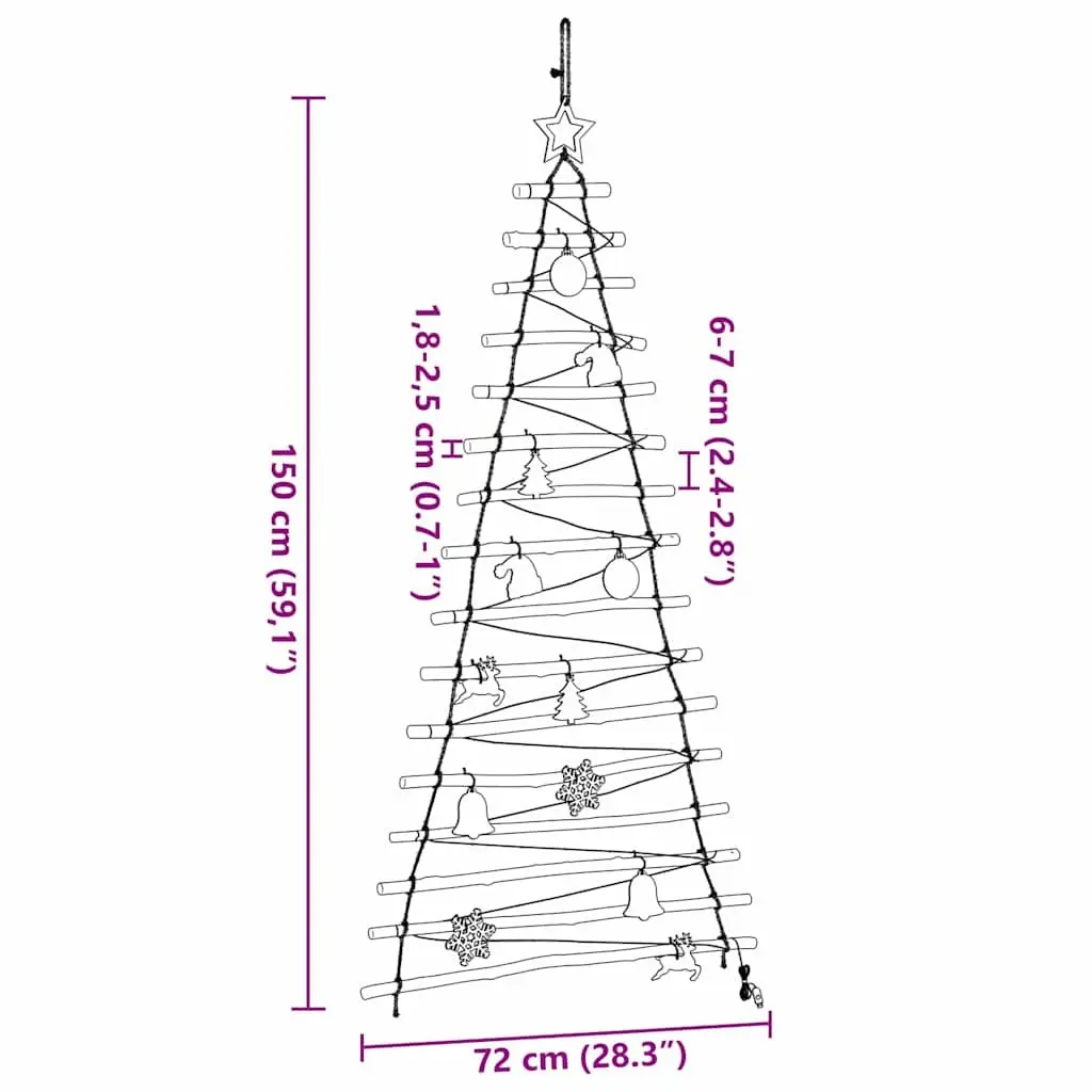 Hanging Christmas Tree for Festive Cheer