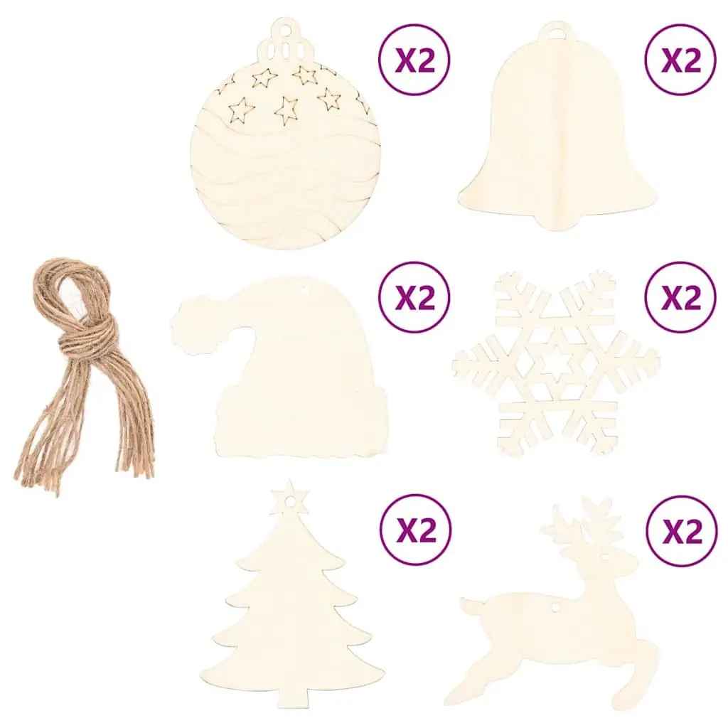 Hanging Christmas Tree Solid Ash Wood 210cm with 130 Warm White LEDs Indoor Outdoor Decoration