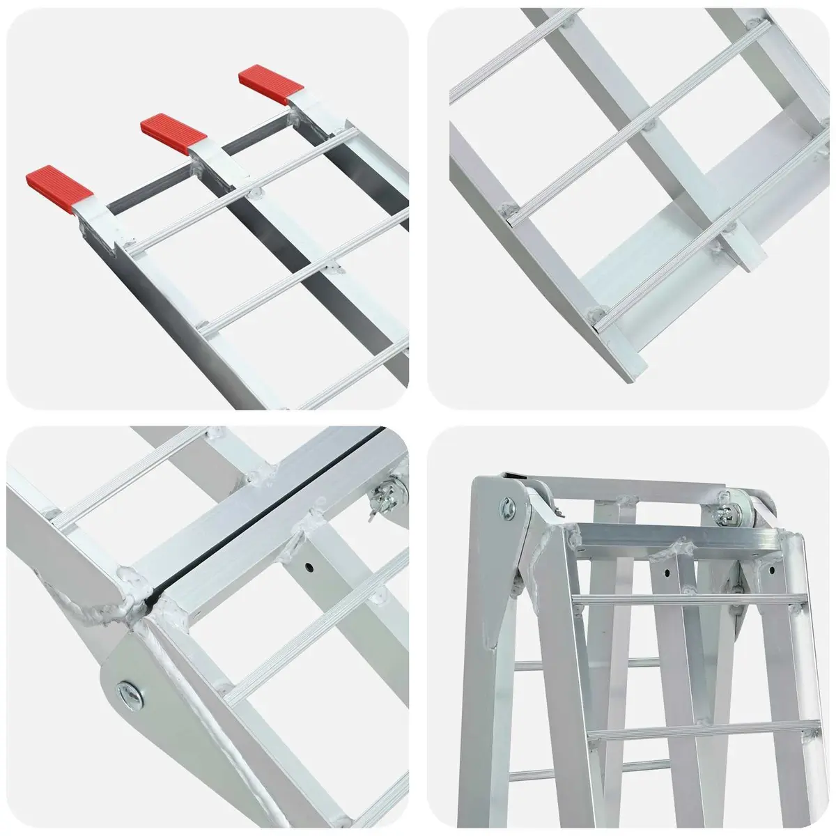 Motorcycle Ramp Folding Aluminium Lightweight 180 x 28 x 5 cm
