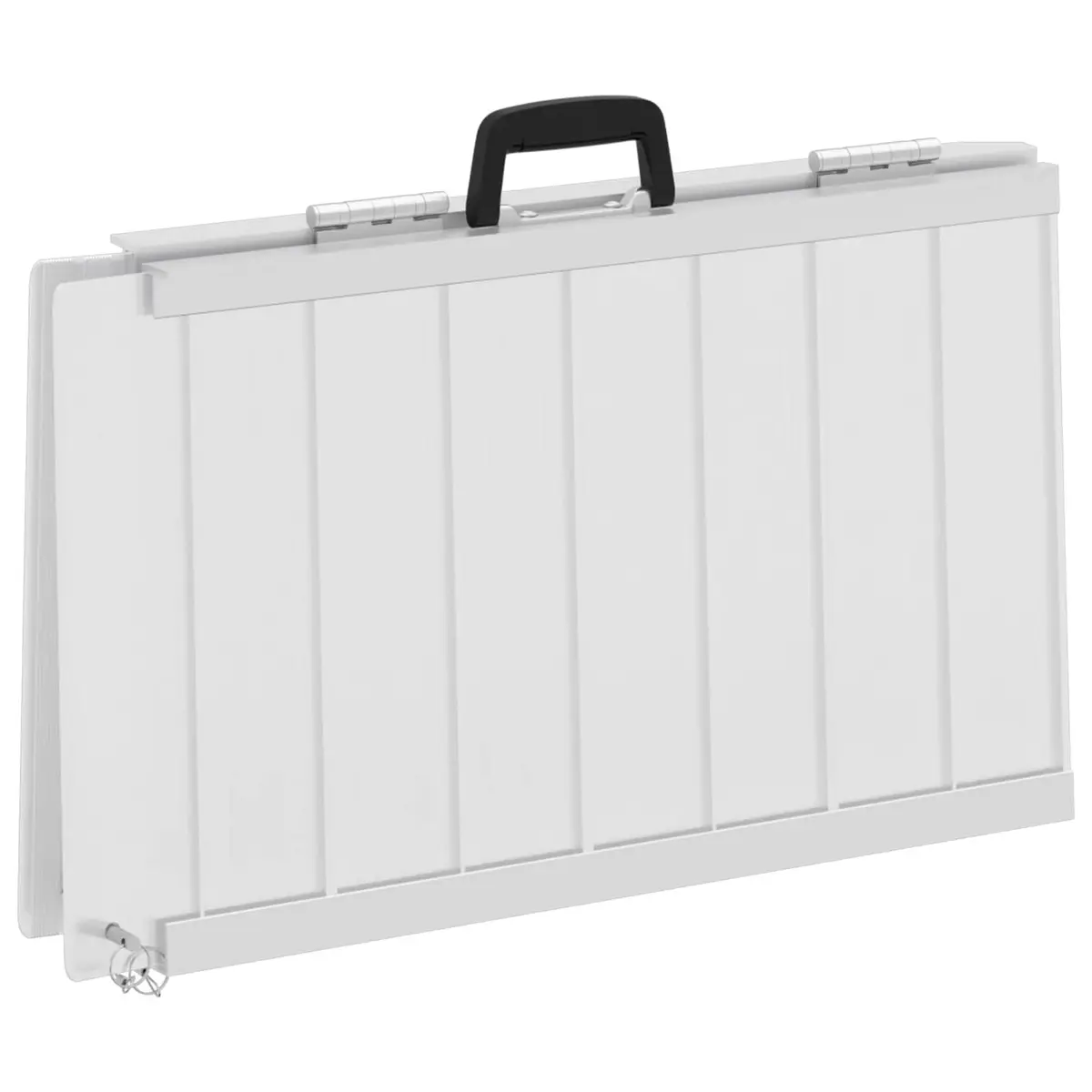 Aluminium Wheelchair Ramp Portable Foldable Access Silver 270kg Capacity
