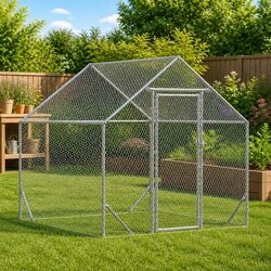 Your Chicken Cage Awaits: Galvanised Steel Build