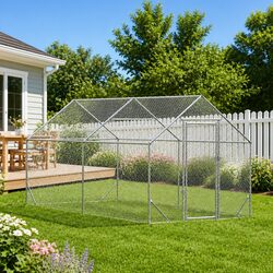Friendly Chicken Cage 400x170x177cm for Your Backyard